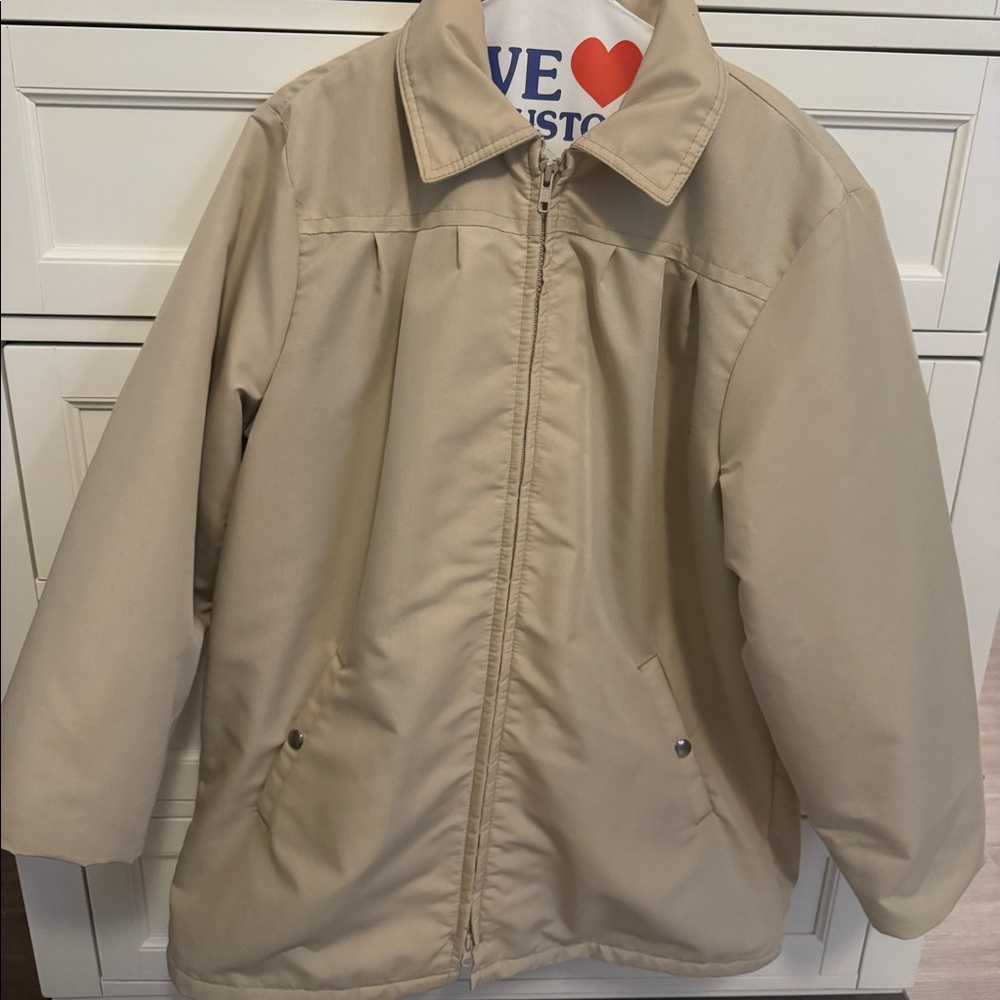 Vintage Blair fleece lined coat - Medium